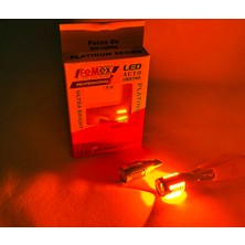 Femex Platinum Mercekli T15 W16W 3035 Chip 18SMD Turuncu 10W LED Ampul