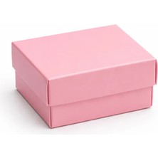 Toz Vintage Pembe Takı ve Saat Kutusu Yumuşak Iç Kaplama Şık Saklama Hediye Kutusu