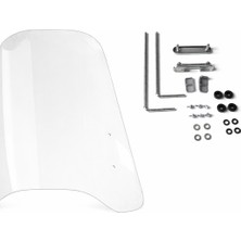 Monero Scooter Motorsiklet Ön Siperlik (Rüzgarlık) Uyumlu 3mm-40/42 cm