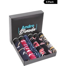Merish Erkek 6'lı Boxer 1. Sınıf Kumaş Premium Paket Özel Dizayn. Düz Likralı Boxer Şort Çeyizlik Hediyelik Kutulu Ürün