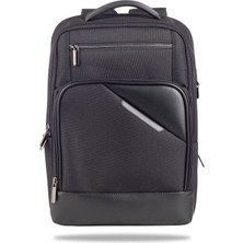 Classone BP-BS400 Business Vıp B4 -Serisi 15.6 Inch Uyumlu Wtx Pro Su Geçirmez Kumaş Laptop Sırt Çantası -Siyah