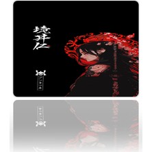 Urzuva Silent Geisha Gaming Oyuncu Xxl Mouse Pad Kaydırmaz Dikişli Mousepad 480X400X4 mm Dikişli Model