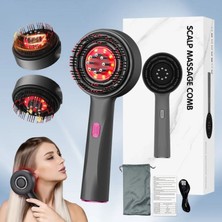 MAROOBLE Kızılötesi Işıklı Saç Bakım ve Masaj Tarağı – Sıvı Hazneli, 3 Modlu Profesyonel Saç Bakım Cihazı