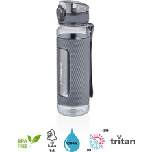 Uzspace Chrystal Diamond Tritan Su Matarası – Slikon Korumalı - 520 ml