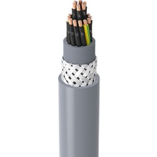 Star YSLCY-10X0.75 ,kesit 0.75MM² 10-Damar/çok Telli Blendajlı Pvc Kumanda Kablo