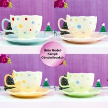 Giftmoda Kurdele Desenli Kahve Kupası BM-2329