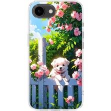 Karsu Design iPhone 17E Uyumlu Baskılı Şeffaf Telefon Kılıfı | Koleksiyon: Cute Dog Loyalty