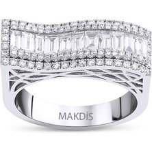 Makdis Pırlanta 0.95 Karat Fantezi Pırlanta Yüzük