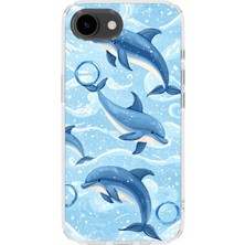 Karsu Design iPhone 17E Uyumlu Baskılı Şeffaf Telefon Kılıfı | Koleksiyon: Minimalist Style 3