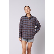 Nisan Triko Kareli Pamuklu Gömlek