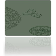 Urzuva Hat Kelebeği Gaming Oyuncu Xxl Mouse Pad Kaydırmaz Dikişli Mousepad 40X30X3MM Dikişli Model