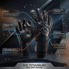 KX Spor Kx Titanium Profesyonel Maç Eldiveni