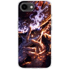 Karsu Design iPhone 16E Uyumlu Baskılı Şeffaf Telefon Kılıfı | Koleksiyon: Anime Style 2