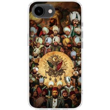 Karsu Design iPhone 17E Uyumlu Baskılı Şeffaf Telefon Kılıfı | Koleksiyon: Ottoman Tughra