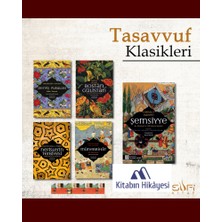 Sufi Kitap Tasavvuf - Derviş Pusulası, Bostan ve Gülistan, Nefislerin Terbiyesi, Münebbihat, Şemsiyye (5kitap)