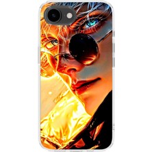 Karsu Design iPhone 17E Uyumlu Baskılı Şeffaf Telefon Kılıfı | Koleksiyon: Anime Style 1