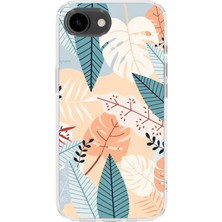 Karsu Design iPhone 16E Uyumlu Baskılı Şeffaf Telefon Kılıfı | Koleksiyon: Minimalist Style 5