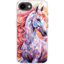 Karsu Design iPhone 16E Uyumlu Baskılı Şeffaf Telefon Kılıfı | Koleksiyon: Minimalist Style 6