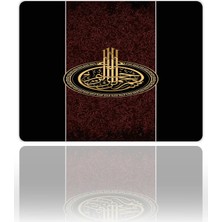 Urzuva Osmanlı Tuğrası Gaming Oyuncu Xxl Mouse Pad Kaydırmaz Dikişli Mousepad 40X30X3MM Dikişli Model