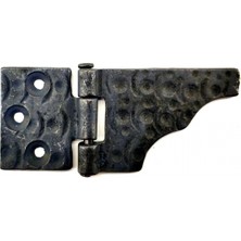 Marsilyan Antika Tarz Dekoratif Pirinç Pencere Kelebeği - 38X90 Mm, Oksit