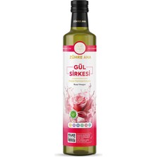 Zühre Ana Gül Sirkesi Doğal Fermantasyon Rose Vinegar 500 ml