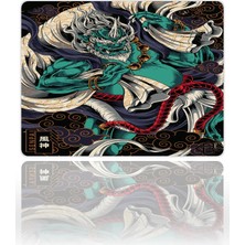 Urzuva Fujin Storm Gaming Oyuncu Xxl Mouse Pad Kaydırmaz Dikişli Mousepad 480X400X4 mm Dikişli Model