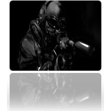 Urzuva Silent Hunter Gaming Oyuncu Xxl Mouse Pad Kaydırmaz Dikişli Mousepad 480X400X4 mm Dikişli Model