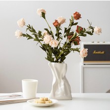 Magg Home Iskandinav Tarzı 15CM Dekoratif Bohem Vazo (Çiçek Dahil Değildir)