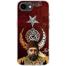 Karsu Design iPhone 16E Uyumlu Baskılı Şeffaf Telefon Kılıfı | Koleksiyon: Ottoman Tughra