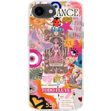 Karsu Design iPhone 17E Uyumlu Baskılı Şeffaf Telefon Kılıfı | Koleksiyon: Energy And Aura