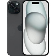 Apple Yenilenmiş IPHONE 15 256GB – Siyah (12 Ay Garantili) – C Grade