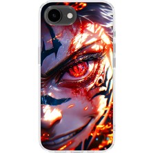 Karsu Design iPhone 17E Uyumlu Baskılı Şeffaf Telefon Kılıfı | Koleksiyon: Anime Style 1