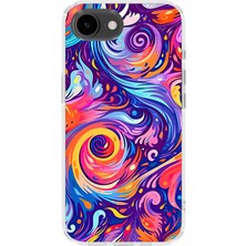 Karsu Design iPhone 17E Uyumlu Baskılı Şeffaf Telefon Kılıfı | Koleksiyon: Minimalist Style 6