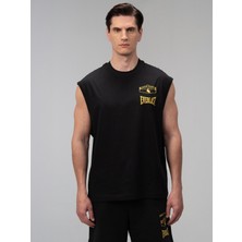 Everlast Choice Of Champs Comfort Fit Açık Siyah Erkek Kolsuz Tişört