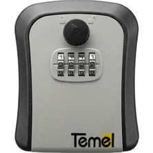 Temel Plastik Şifreli Anahtar Kutusu, Duvara Montajlı, Dış Mekân Yedek Anahtar Saklama Kasası