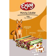 Enjoy Munchy Burgu Çubuk 7gr x 100 Adet