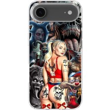 Karsu Design iPhone 17 Air Uyumlu Baskılı Şeffaf Telefon Kılıfı | Koleksiyon: Drip Art