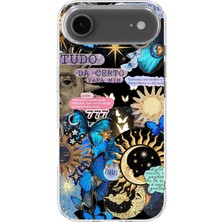 Karsu Design iPhone 17 Air Uyumlu Baskılı Şeffaf Telefon Kılıfı | Koleksiyon: Mystical Symbols