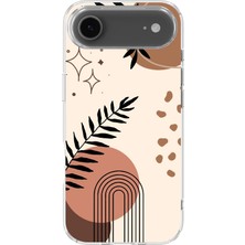 Karsu Design iPhone 17 Air Uyumlu Baskılı Şeffaf Telefon Kılıfı | Koleksiyon: Minimal Floral Line Art