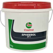 Castrol 3 kg Spherool Ep 3 Aşırı Yük ve Basınca Dayanıklı Endüstriyel Gres Yağı