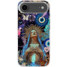 Karsu Design iPhone 17 Air Uyumlu Baskılı Şeffaf Telefon Kılıfı | Koleksiyon: Mystical Symbols