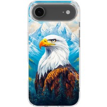 Karsu Design iPhone 17 Air Uyumlu Baskılı Şeffaf Telefon Kılıfı | Koleksiyon: Freedom Eagle