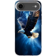 Karsu Design iPhone 17 Air Uyumlu Baskılı Şeffaf Telefon Kılıfı | Koleksiyon: Freedom Eagle