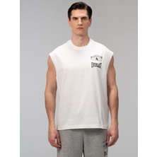 Everlast Choice Of Champs Comfort Fit Beyaz Erkek Kolsuz Tişört