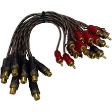 Fully Anfi Y Kablo 2 Rca Erkek 1 Rca Dişi 30CM (10 Adet)