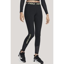 Nike Pro Dri Fit Mid Rise Full Length Leggings Kadın Antrenman Taytı Siyah
