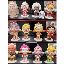 Meyra Accessories Skull Panda Candy Monster Town Serisi - Bubble Ghost Figür Blind Box Collection Sürpriz Kutulu Figür Hediyelik 1ADET