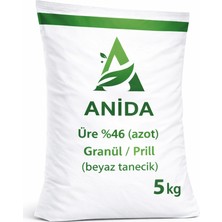 Üre %46 (Azot) Granül /prill (Beyaz Tanecik) 5kg.