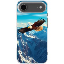 Karsu Design iPhone 17 Air Uyumlu Baskılı Şeffaf Telefon Kılıfı | Koleksiyon: Freedom Eagle
