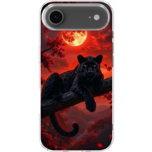 Karsu Design iPhone 17 Air Uyumlu Baskılı Şeffaf Telefon Kılıfı | Koleksiyon: Minimal Black Panther